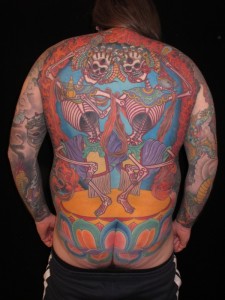 Tattoo von Luke Atkinson Ratattoo Checker Demon Tattoos Stuttgart