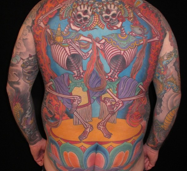 Tattoo von Luke Atkinson Ratattoo Checker Demon Tattoos Stuttgart