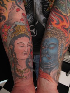 Tattoo von Luke Atkinson Ratattoo Checker Demon Tattoos Stuttgart