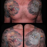 Tattoo von Luke Atkinson Ratattoo Checker Demon Tattoos Stuttgart