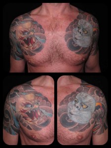 Tattoo von Luke Atkinson Ratattoo Checker Demon Tattoos Stuttgart