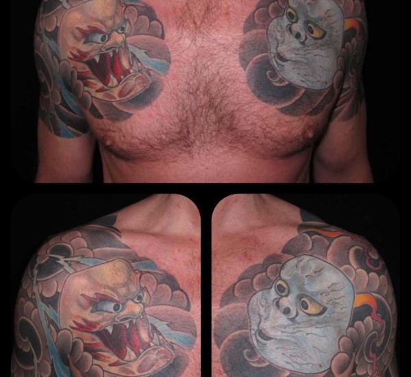 Tattoo von Luke Atkinson Ratattoo Checker Demon Tattoos Stuttgart